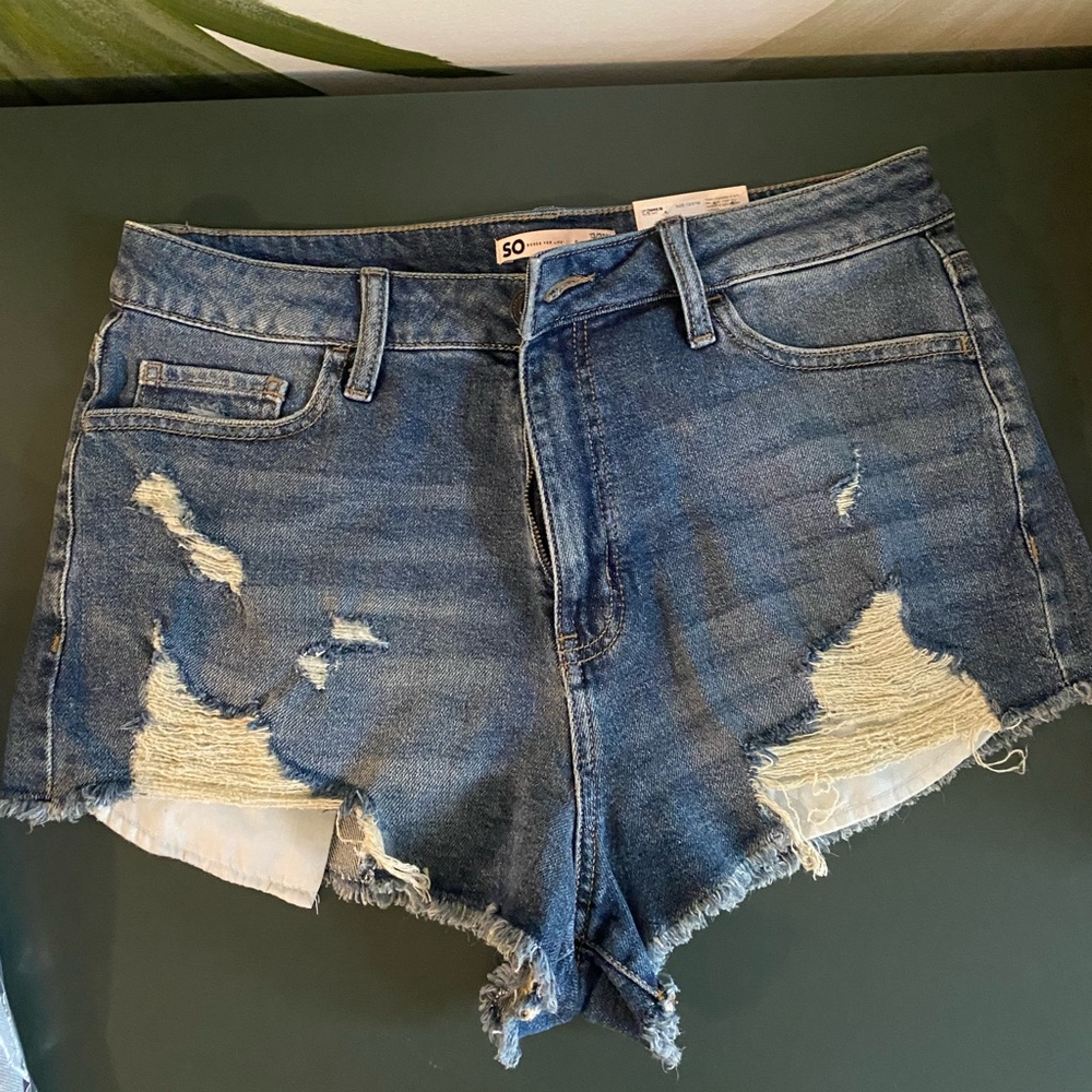 Never worn Jean shorts